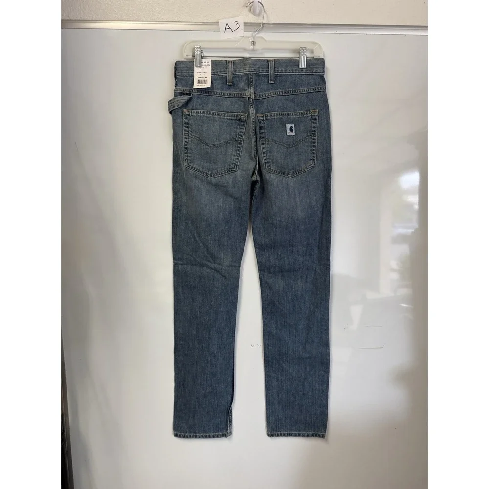 NWT Adam Kimmel Carhartt Collaboration Denim Jeans XS Regular Blue AKB17 IRR